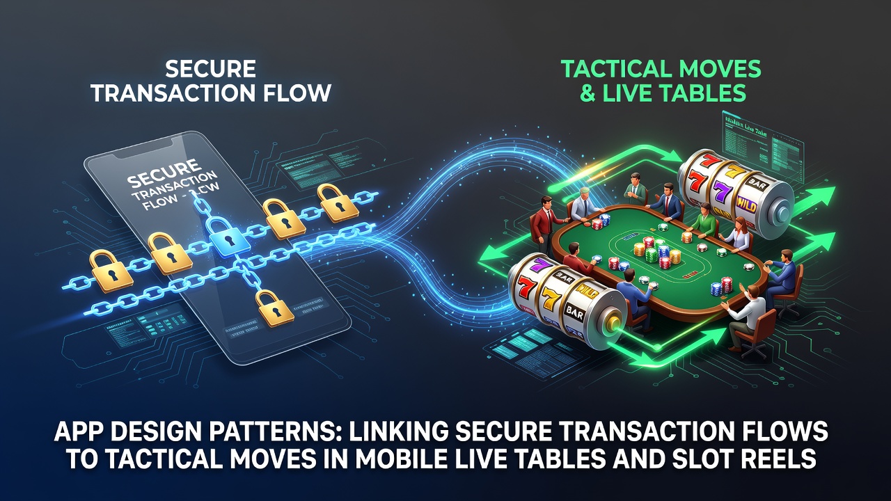 App-Design-Patterns für sichere Transaktionen in mobilen Casino-Apps mit Live-Tischen und Slots