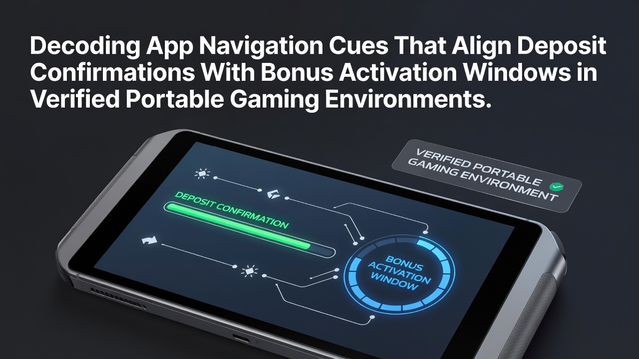 Darstellung von Navigationshinweisen in einer mobilen Casino-App mit Fokus auf Einzahlungsbestätigungen und Bonusfenster