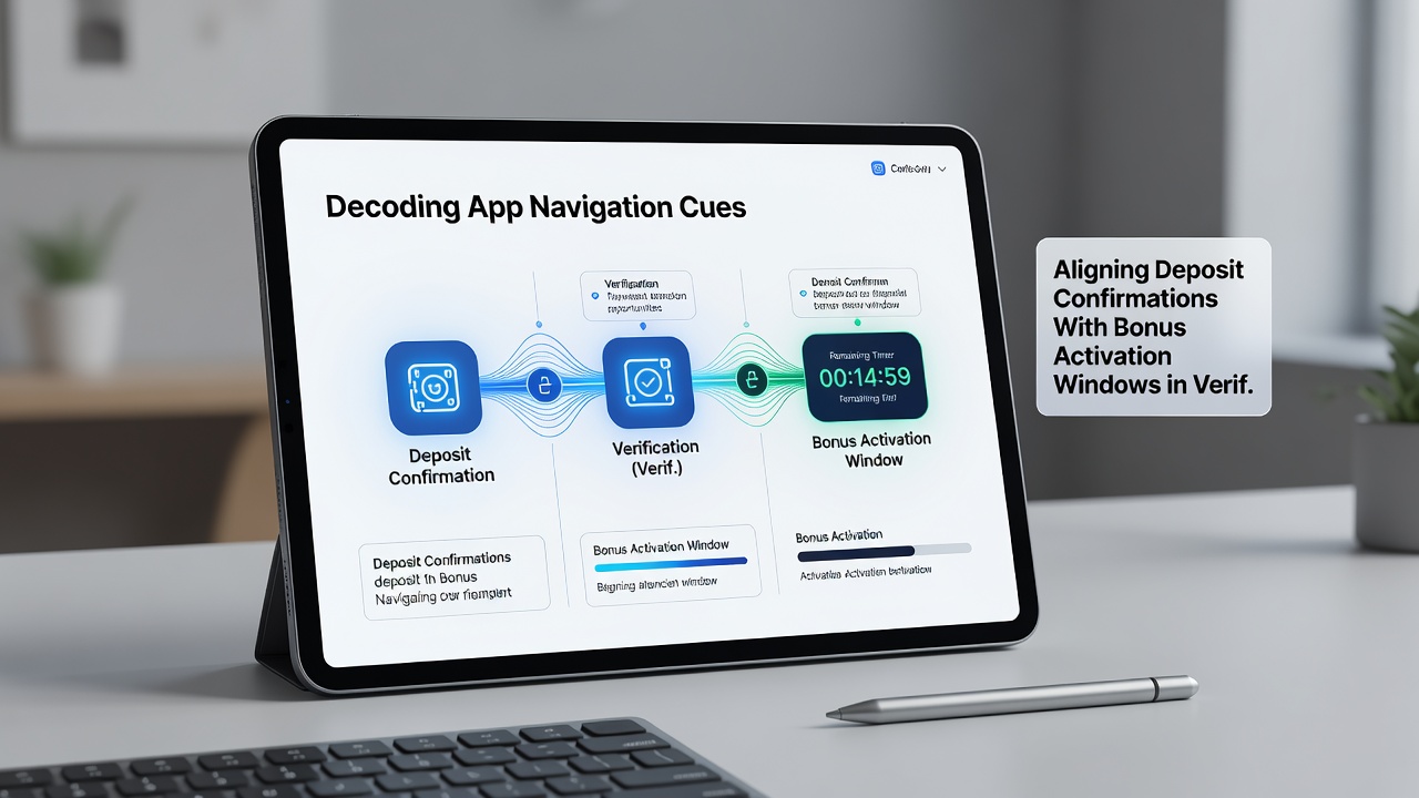 Detailansicht einer App-Oberfläche mit synchronisierten Timern für Einzahlungen und Boni in mobilen Gaming-Umgebungen