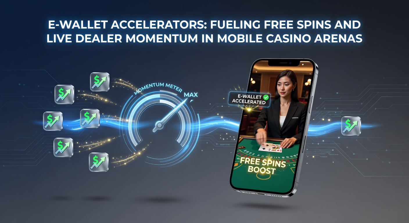Live-Dealer-Tisch auf einem Tablet mit E-Wallet-Übertragungssymbolen, die Echtzeit-Action in mobilen Casinos illustrieren