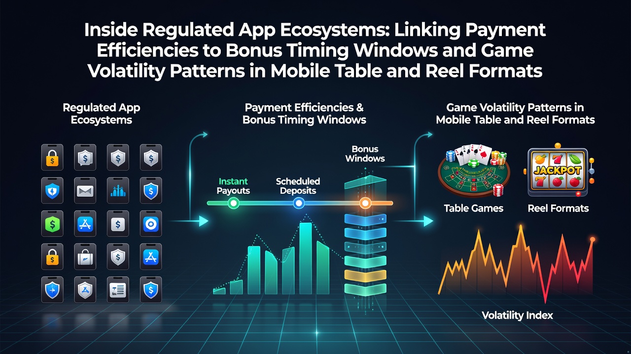 Regulierte mobile Casino-Apps mit Zahlungs- und Bonusstrukturen in Tisch- und Slot-Formaten