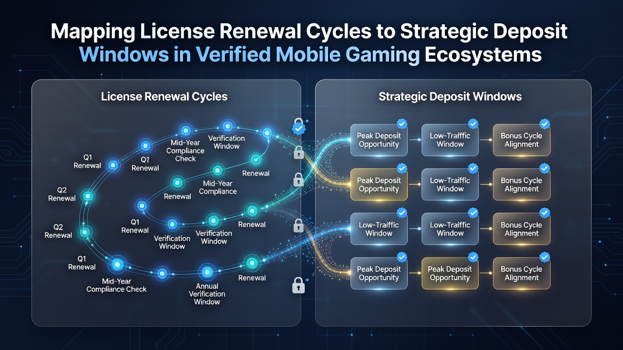 Übersicht über Lizenzverlängerungszyklen und Einzahlungsfenster in mobilen Gaming-Plattformen