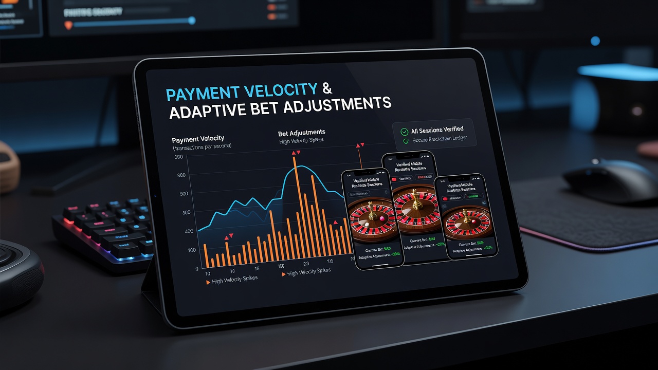 Analyse von Transaktionsgeschwindigkeiten und Roulette-Einsätzen auf mobilen Geräten