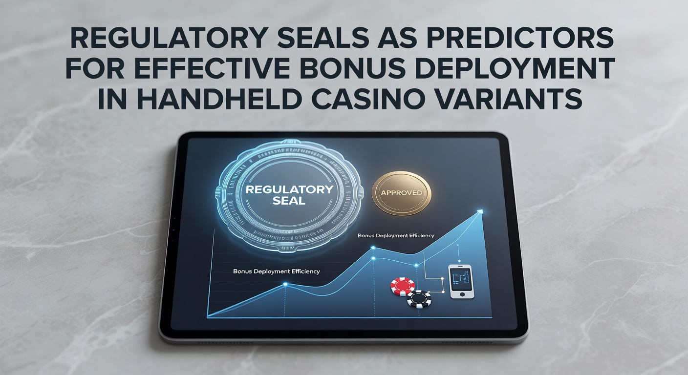 Regulatorische Siegel und ihre Bedeutung für Bonusstrukturen in Handheld-Casinos